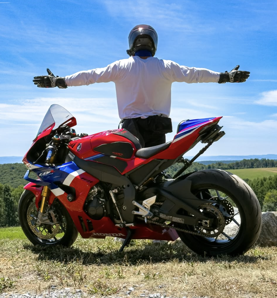 Ricky Rockett with his Honda CBR1000RR-R Fireblade SP